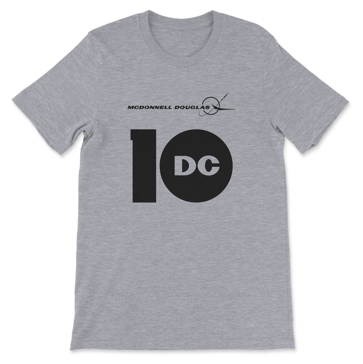 McDonnell Douglas DC-10 Unisex T-Shirt - Athletic Heather