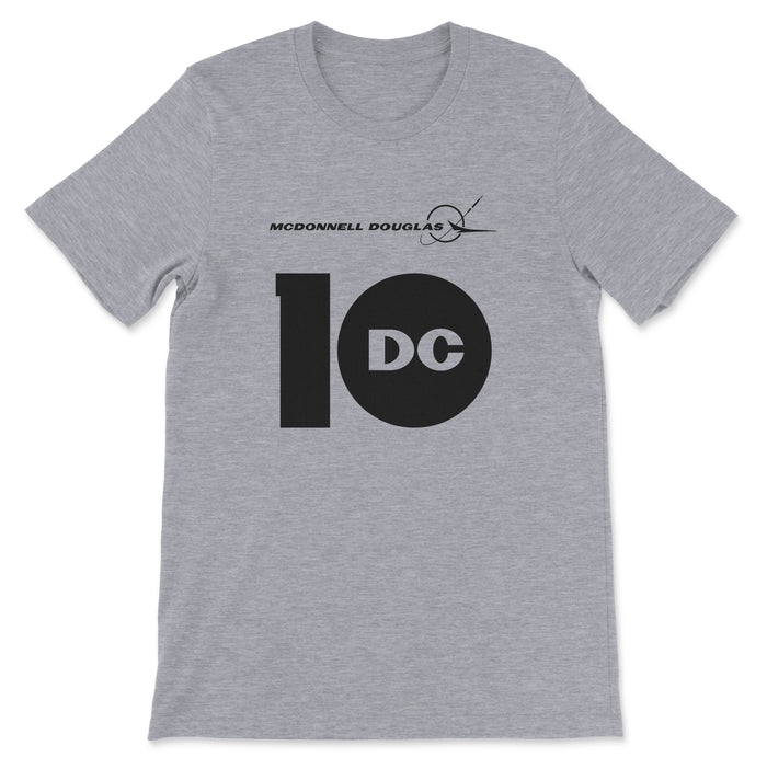 McDonnell Douglas DC-10 Unisex T-Shirt - Athletic Heather