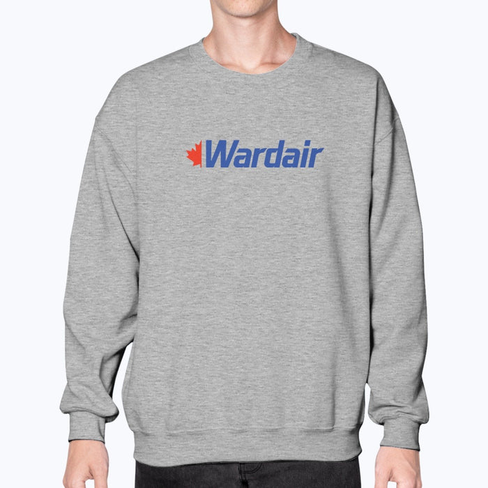 Wardair Unisex Sweatshirt - Sport Grey - Model