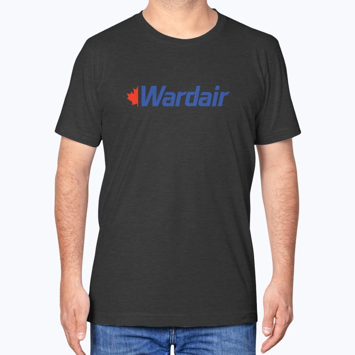 Wardair Unisex T-Shirt - Black Heather - Model