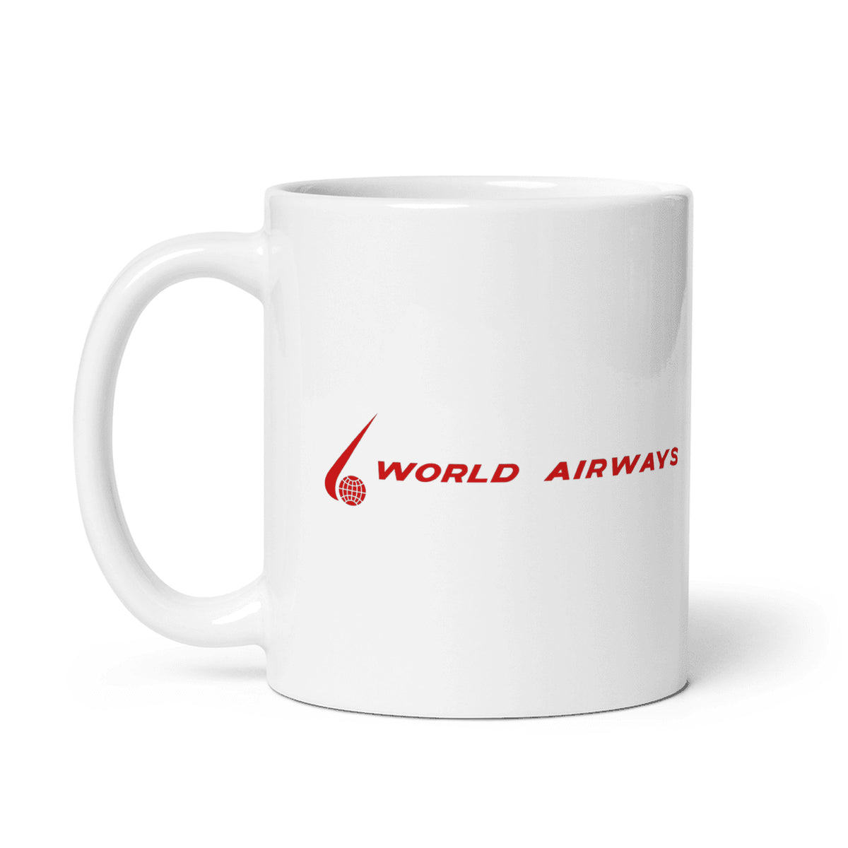 World Airways Coffee Mug - White - 11 oz - Right