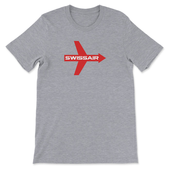Swissair Unisex T-Shirt - Athletic Heather