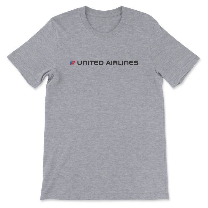 United Airlines Unisex T-Shirt - Athletic Heather