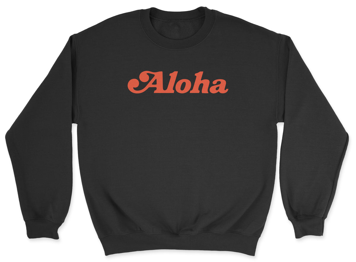 Aloha Airlines Unisex Sweatshirt - Black