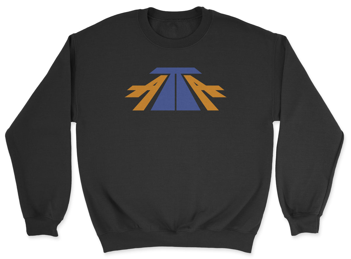 ATA Airlines Unisex Sweatshirt - Black
