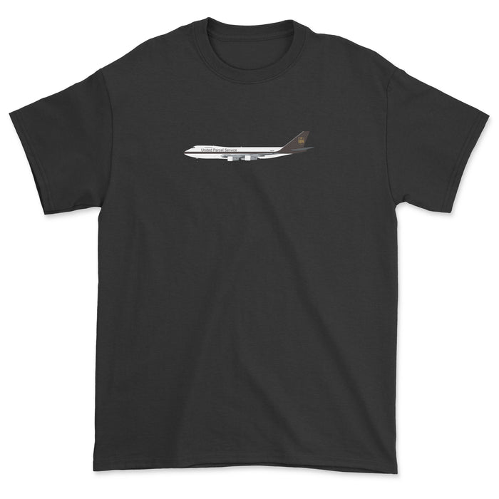 UPS United Parcel Service Boeing B747-200F Unisex T-Shirt - Black