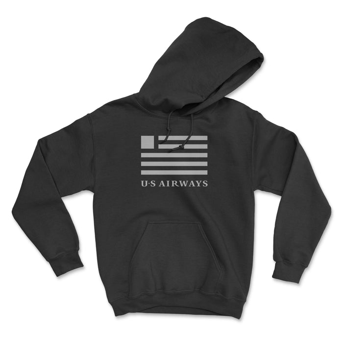 US Airways Unisex Hoodie - Black