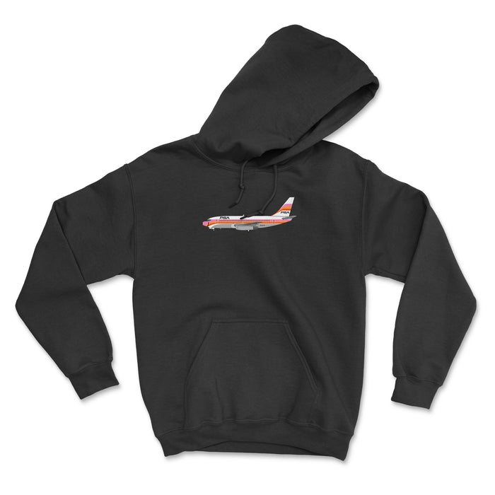 PSA Boeing 737 Unisex Hoodie - Black