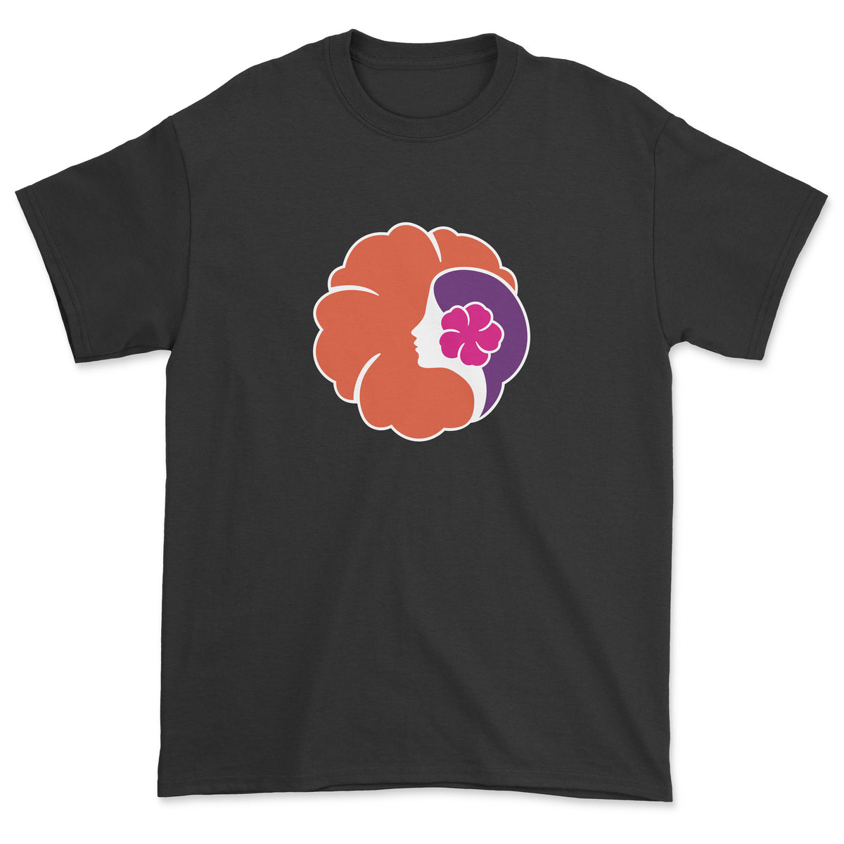 Hawaiian Airlines Old Logo (1995) Unisex T-Shirt - Black