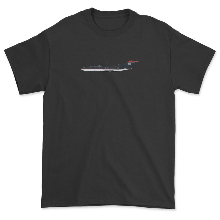 US Airways B727 Unisex T-Shirt - Black