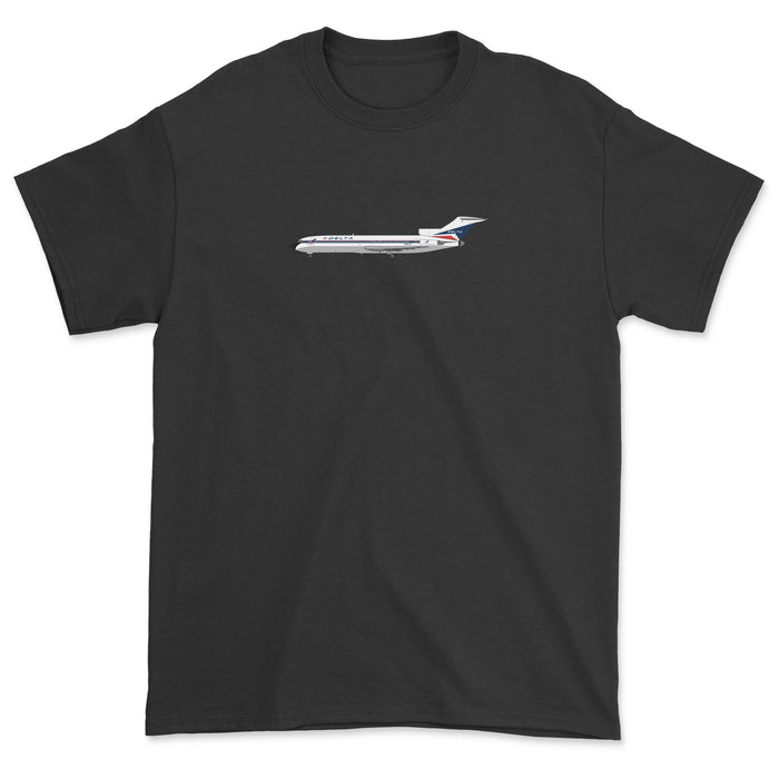 Delta Airlines B727 Unisex T-Shirt - Black