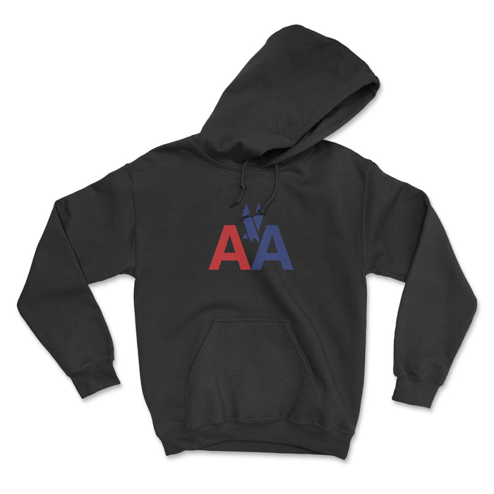 American Airlines Unisex Hoodie - Black
