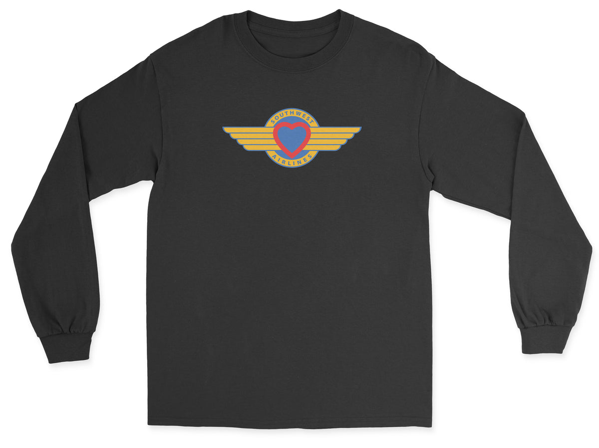 Southwest Airlines (1971) Unisex Long Sleeve T-Shirt - Black