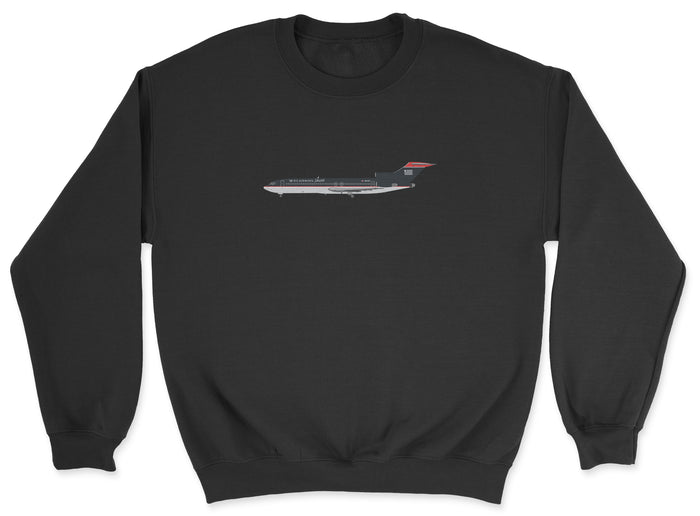 US Airways B727 Unisex Sweatshirt - Black