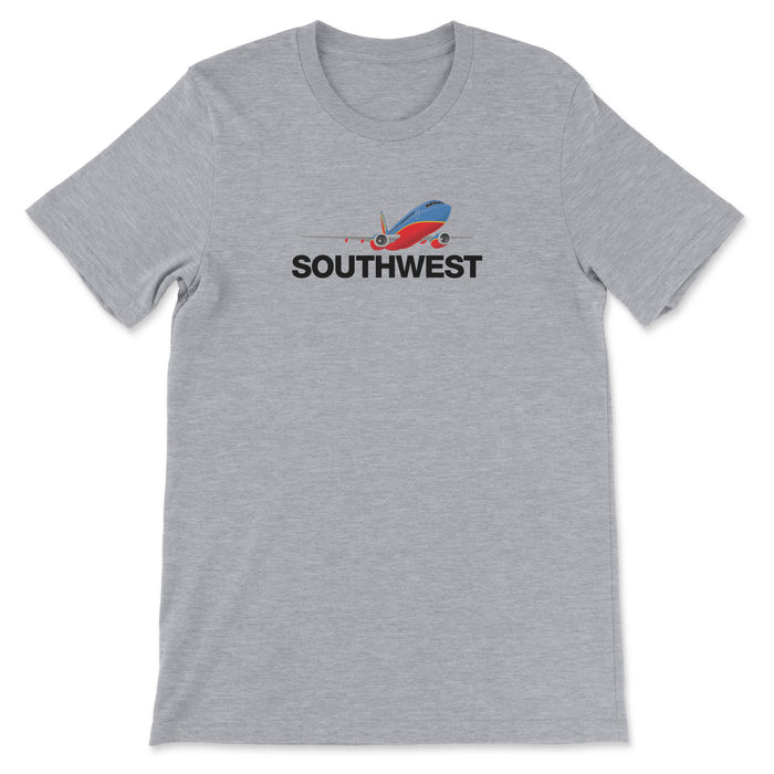 Southwest Airlines (1998) Unisex T-Shirt - Athletic Heather