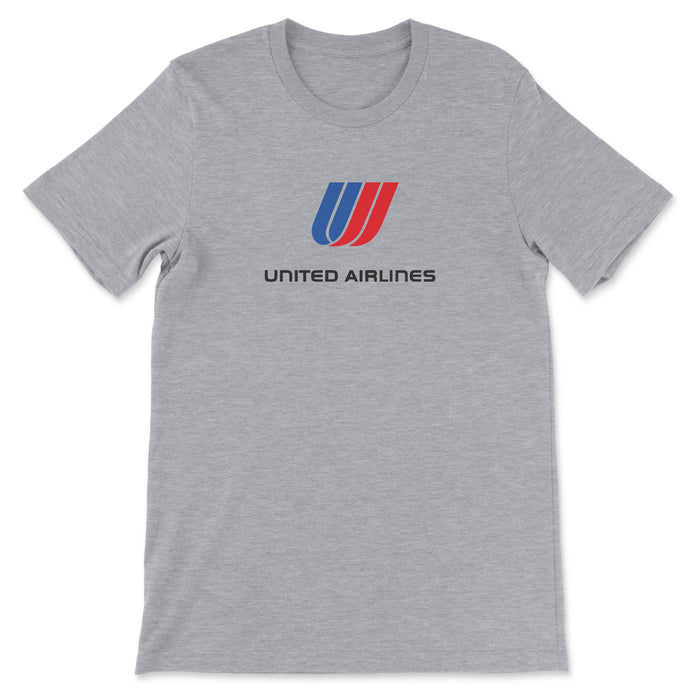 United Airlines Unisex T-Shirt - Athletic Heather