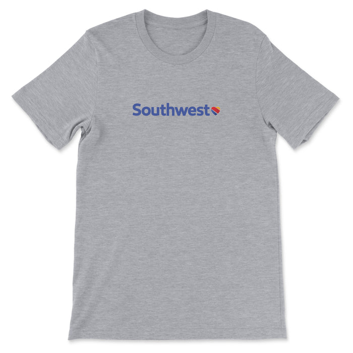 Southwest Airlines (2014) Unisex T-Shirt - Athletic Heather