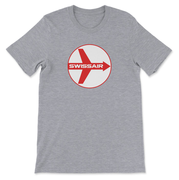 Swissair Unisex T-Shirt - Athletic Heather