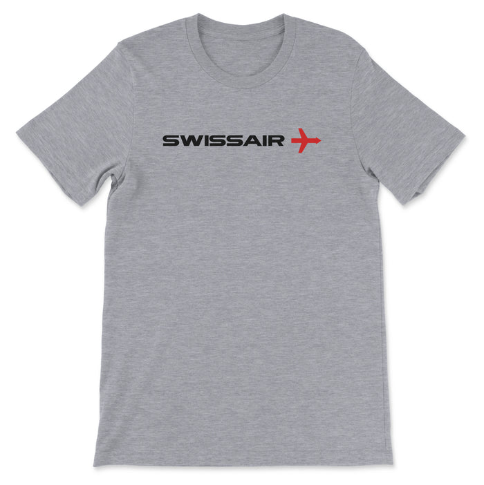 Swissair Unisex T-Shirt - Athletic Heather