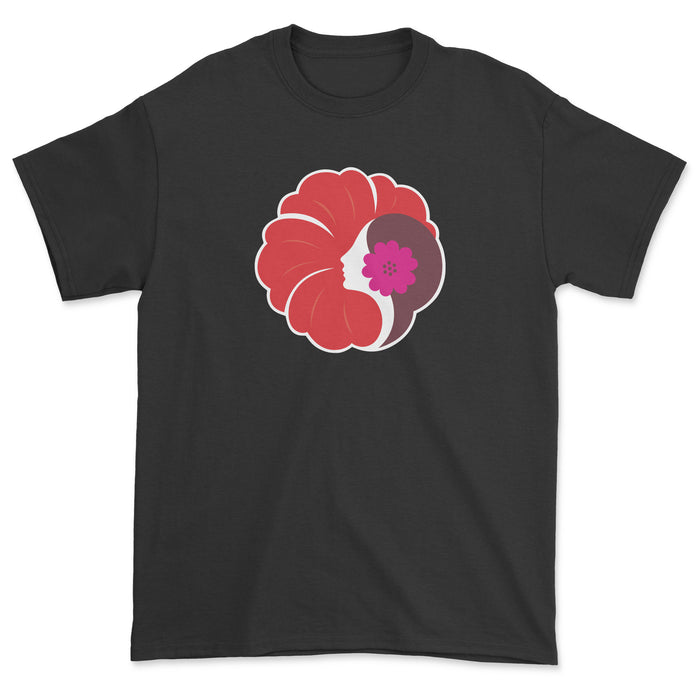 Hawaiian Airlines Old Logo (1973) Unisex T-Shirt - Black