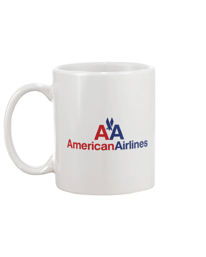 American Airlines Old Logo Coffee Mug - White